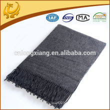 Factory China Comfortable Thick Style Sollid Color Wool Scarf Custom